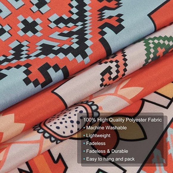 Boho Southwestern Style Floral Tapestry NWT! - Picture 5 of 7